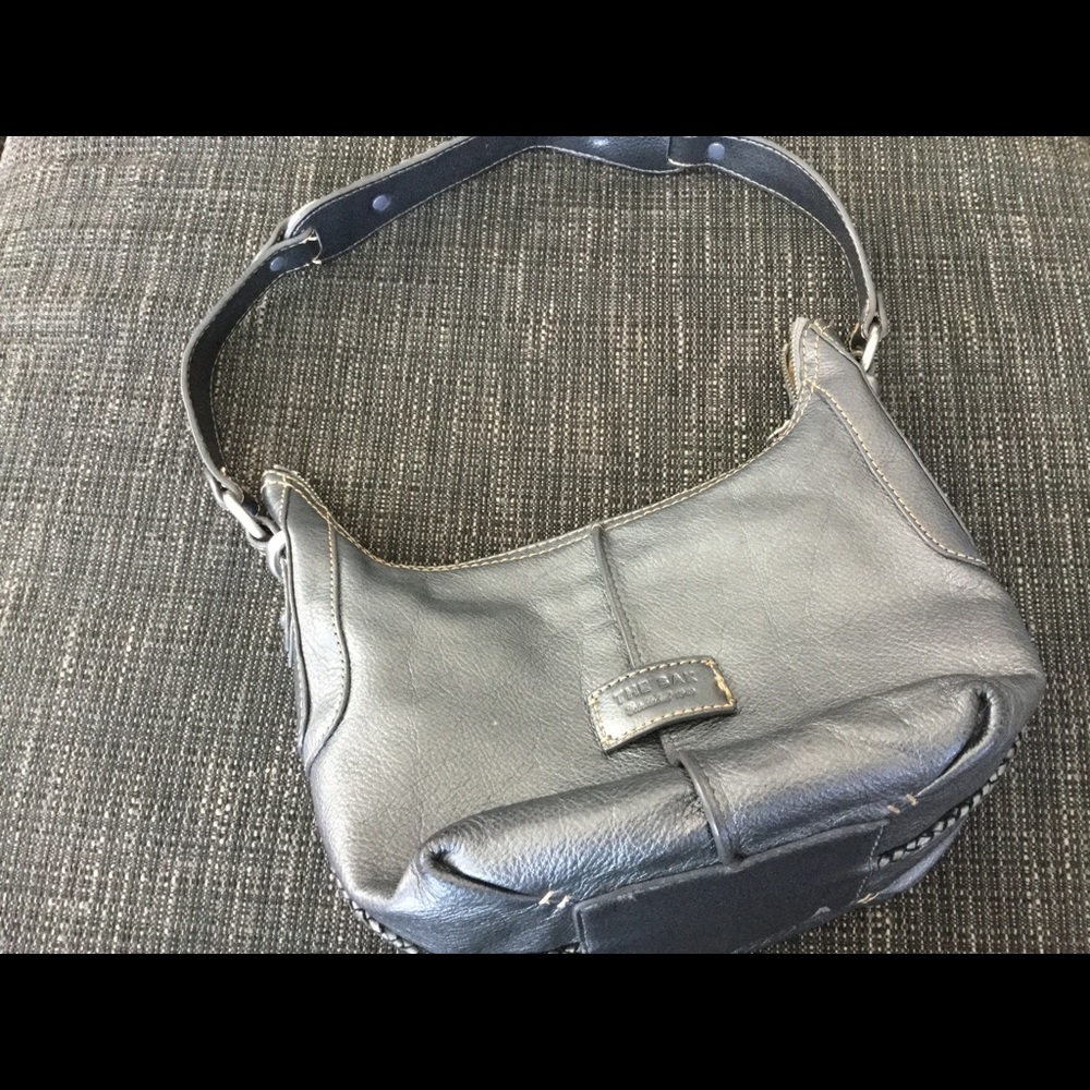 The sak silver small hobo purse